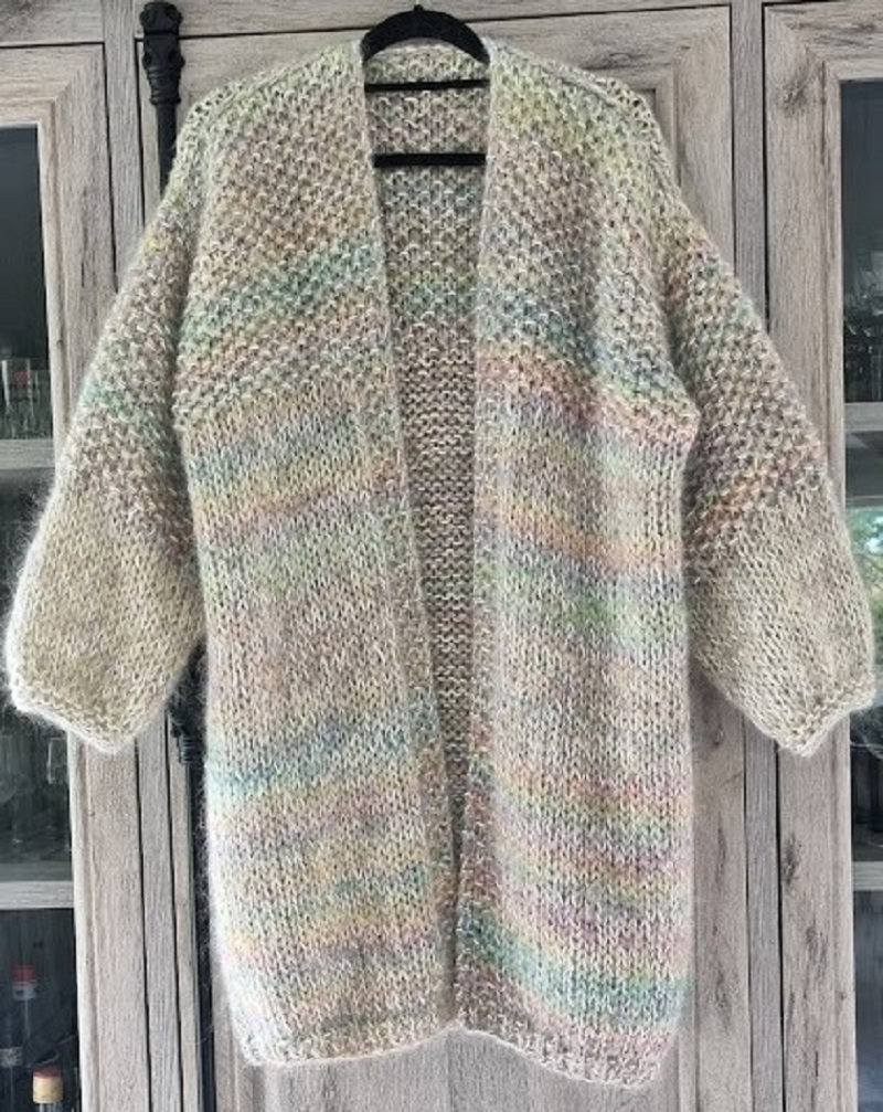 imke handgebreide vest handknitria